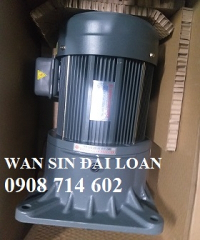 ĐỘNG CƠ GIẢM TỐC WAN SIN GV40-1500- 30S - 120S - 220/380V