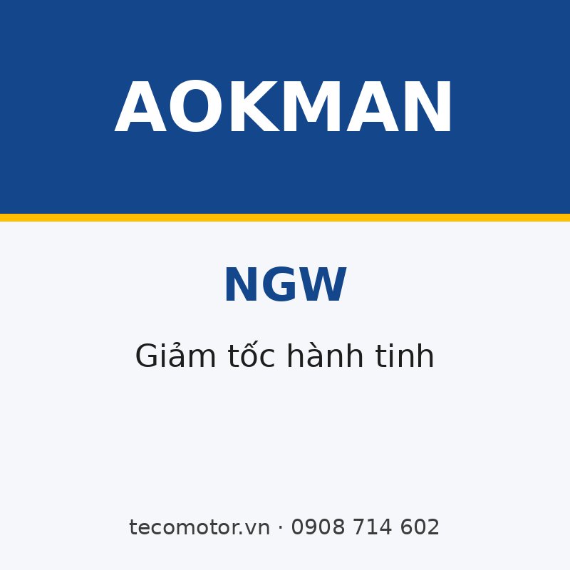 HỘP GIẢM TỐC HÀNH TINH AOKMAN NGW